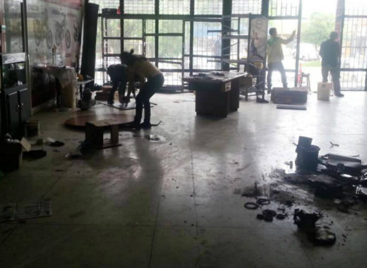 Local saqueado Táchira