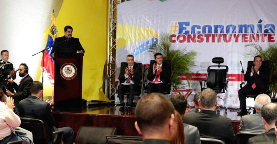 Maduro en MinFinanzas