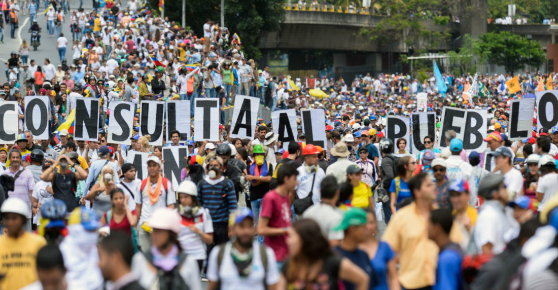 Protestas marchas 2017 mayoría
