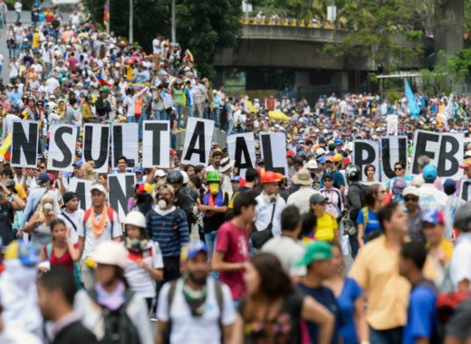 Protestas marchas 2017 mayoría