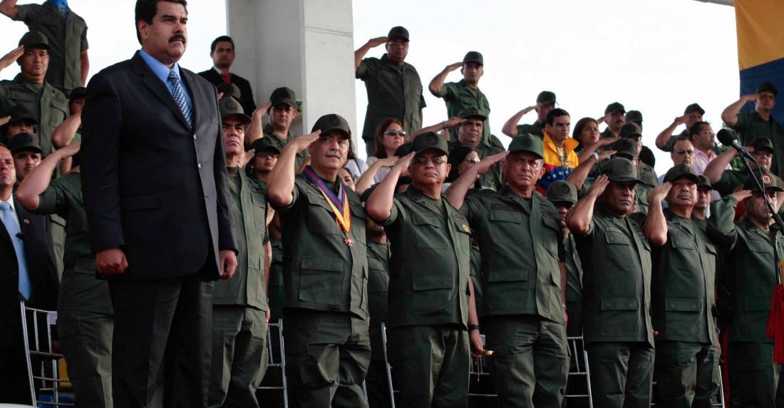 Maduro y militares