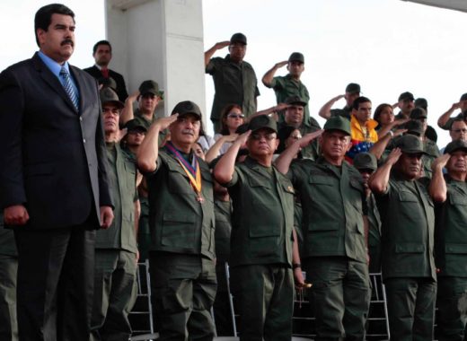 Maduro y militares