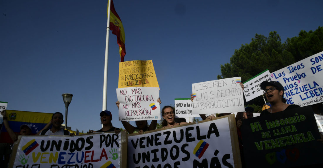 Constituyente Madrid venezolanos