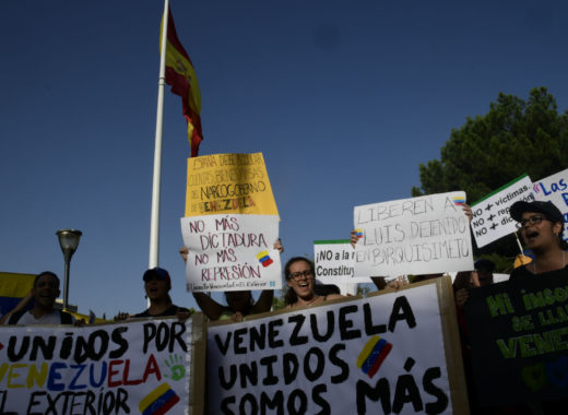 Constituyente Madrid venezolanos