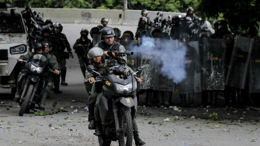 GNB represión
