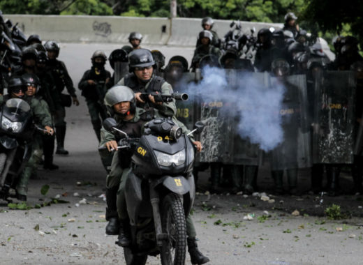 GNB represión en Venezuela