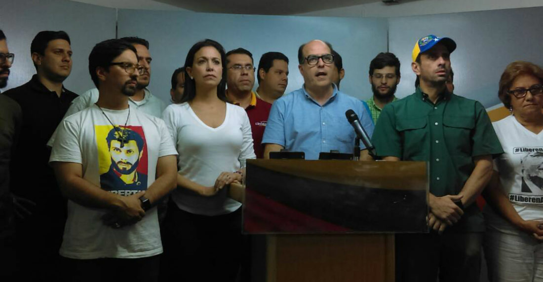Julio Borges y políticos