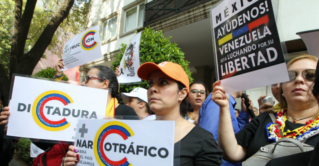 Venezolanos en México