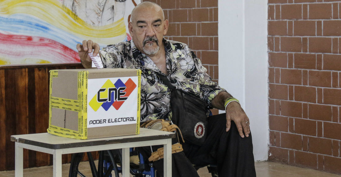 Voto constituyente en Margarita