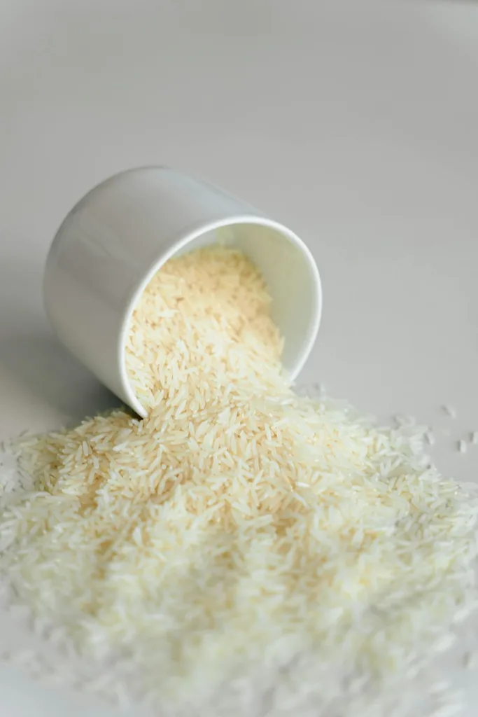 arroz con leche y mantequilla de maní