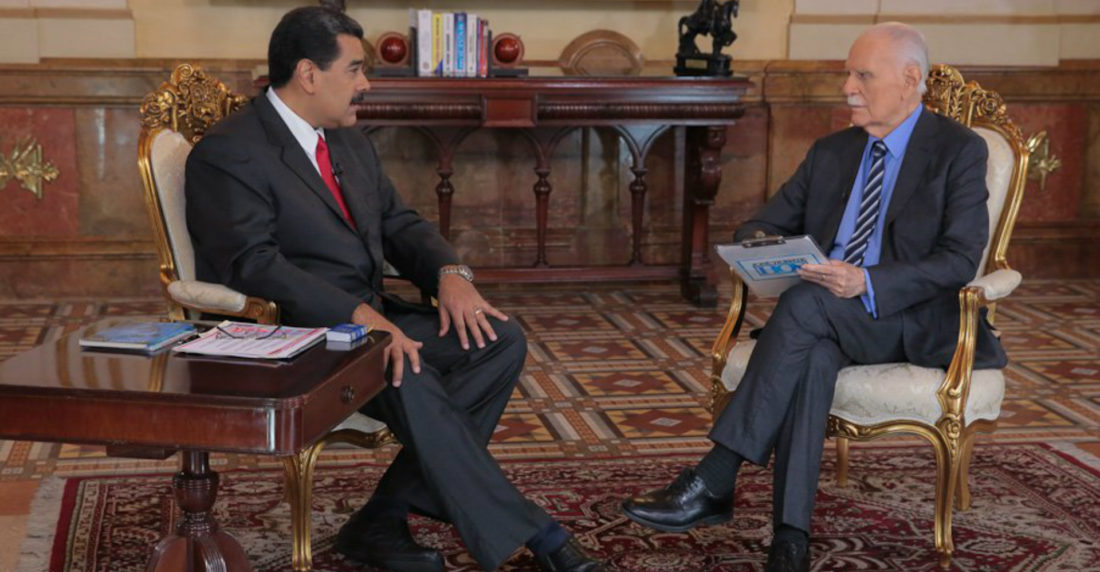 Maduro con JVR
