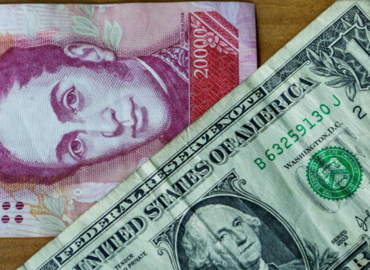 Bolívares dólares 6