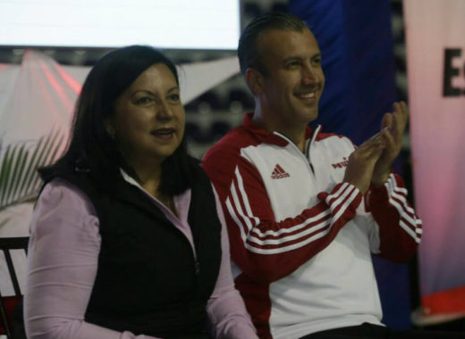 Carmen Meléndez y Tareck El Aissami