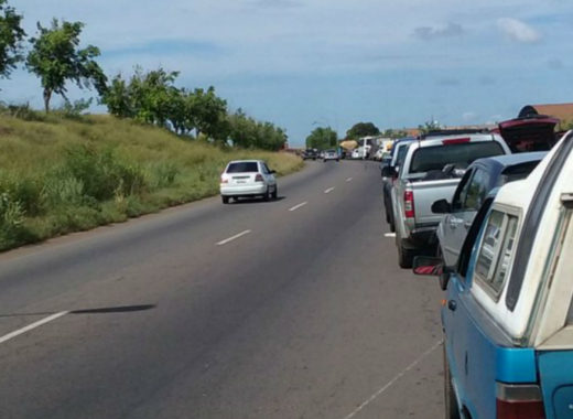 Escasez de gasolina en Guayana