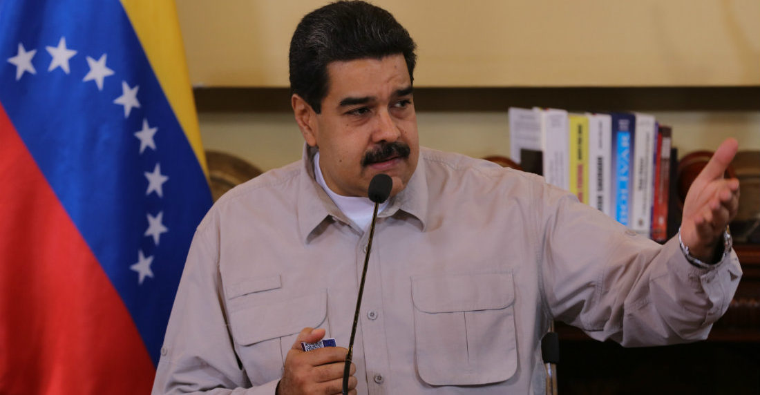 Nicolás Maduro en Miraflores