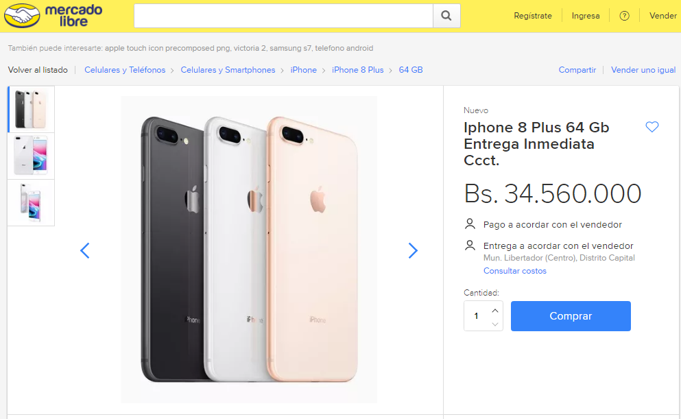 iPhone 8 Plus 64 CCCT (def)