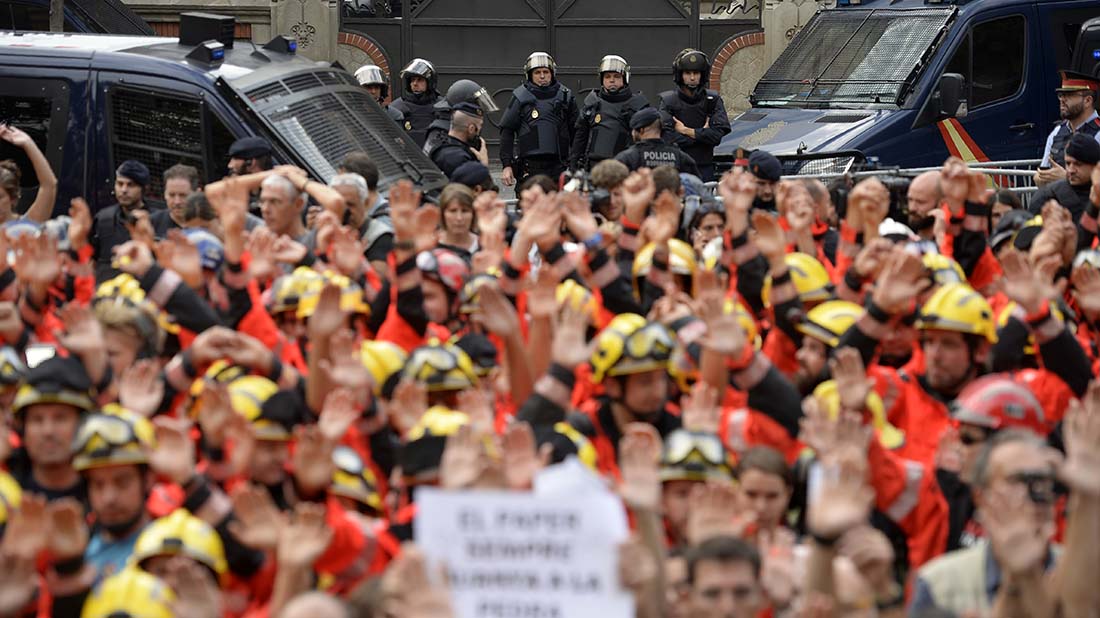 SPAIN-CATALONIA-POLITICS-INDEPENDENCE-STRIKE