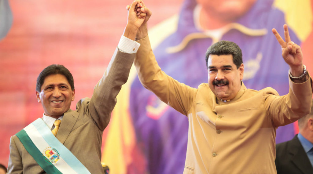 Argenis Chávez y Maduro