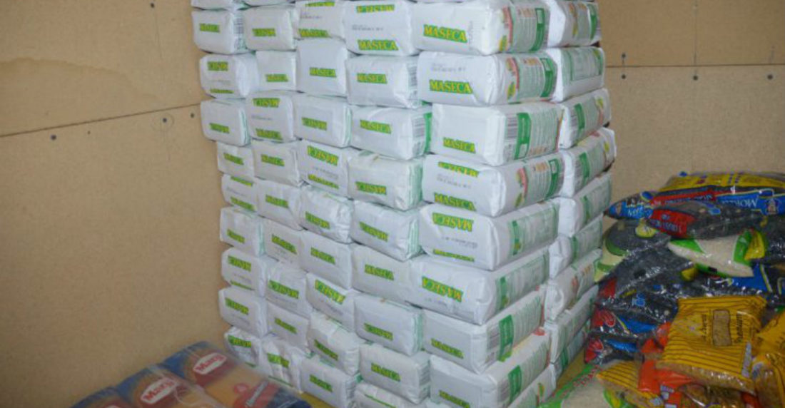 Sundde decomisa alimentos