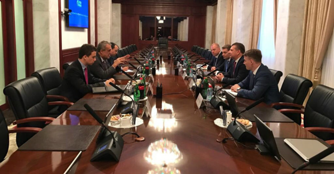 Del Pino en Rusia