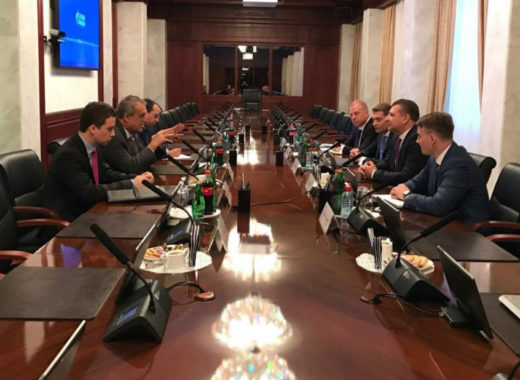 Del Pino en Rusia