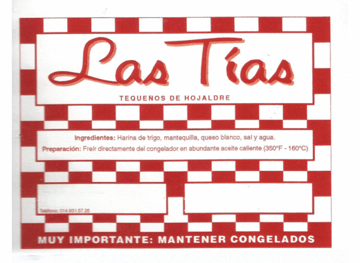 tequeños las tias