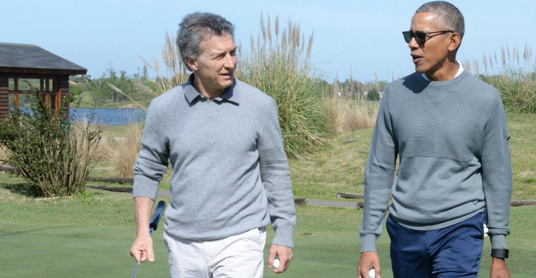 Macri y Obama