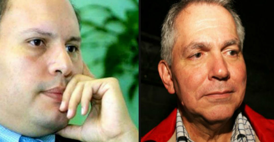 Nervis Villalobos y Javier Alvarado