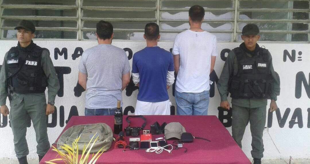 Periodistas detenidos Tocorón