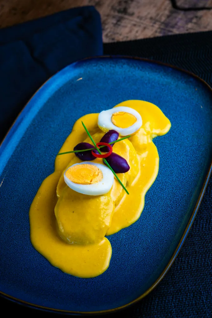 receta de papas a la huancaína