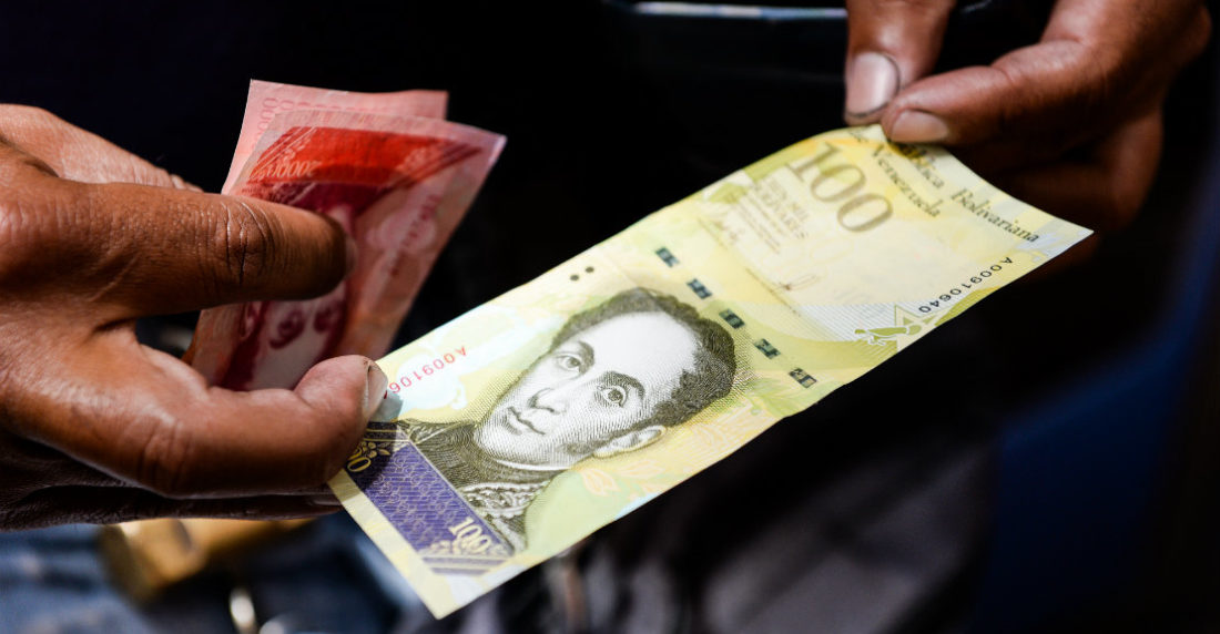 Billete de Bs 100.000