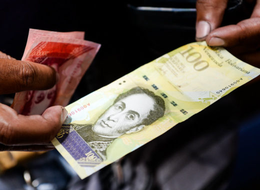 Billete de Bs 100.000