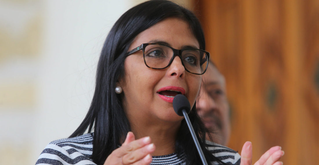Delcy Rodríguez podría enfrentarse a un juzgado español