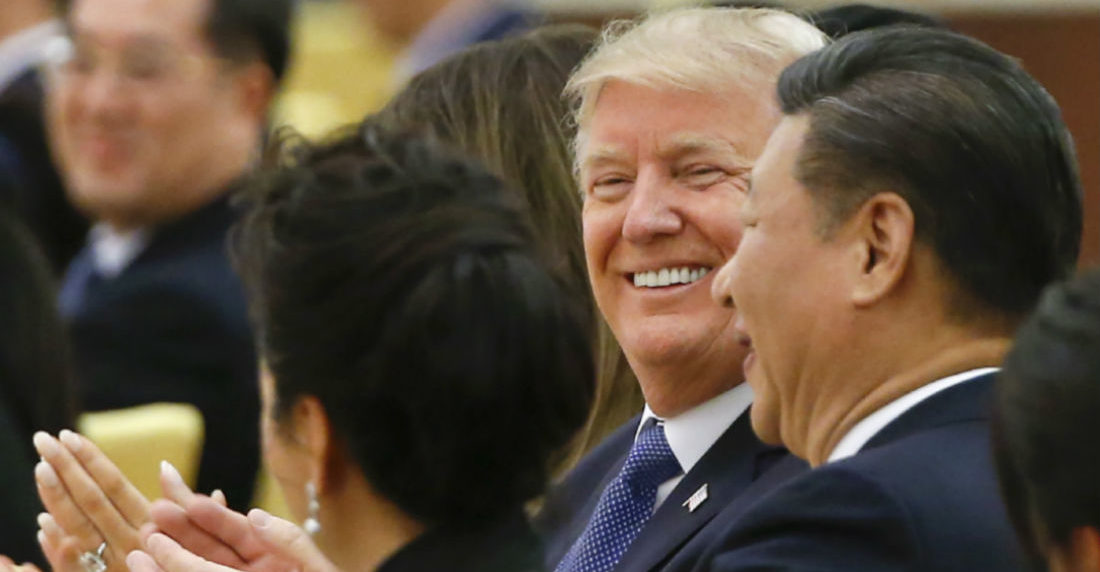 Donald Trump y Xi Jinping