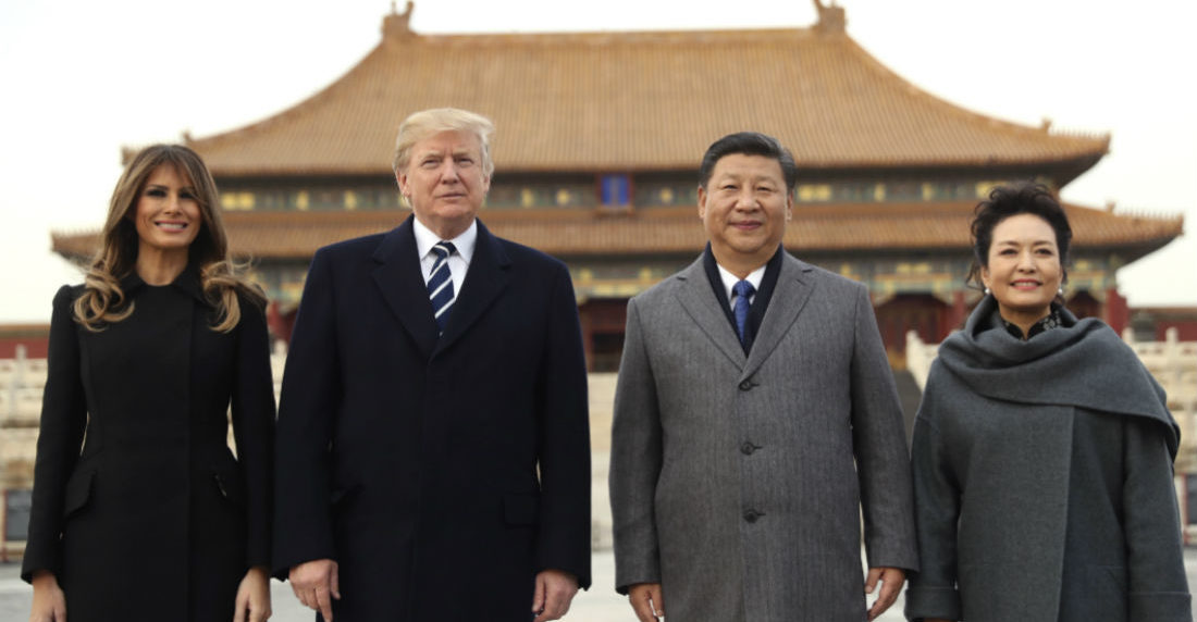 Trump y Xi Jinping