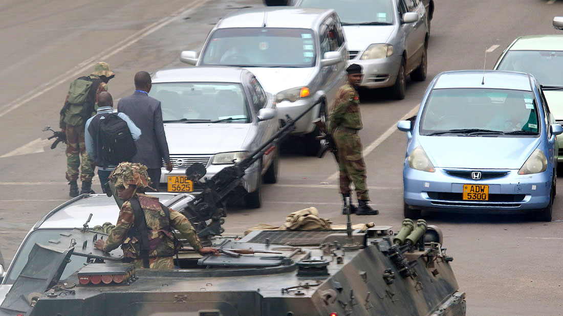 FOTOS | Así se ve el golpe de estado en Zimbabue | El Estímulo