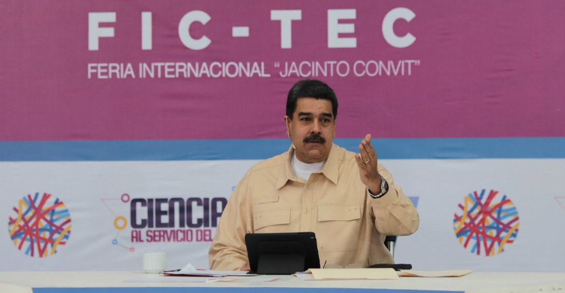 Maduro en el Poliedro
