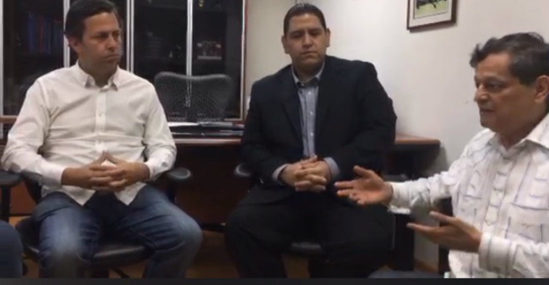 Luis Emilio rondón y Kico Bautista