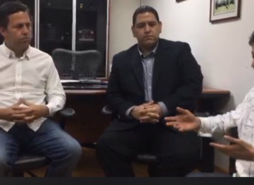 Luis Emilio rondón y Kico Bautista