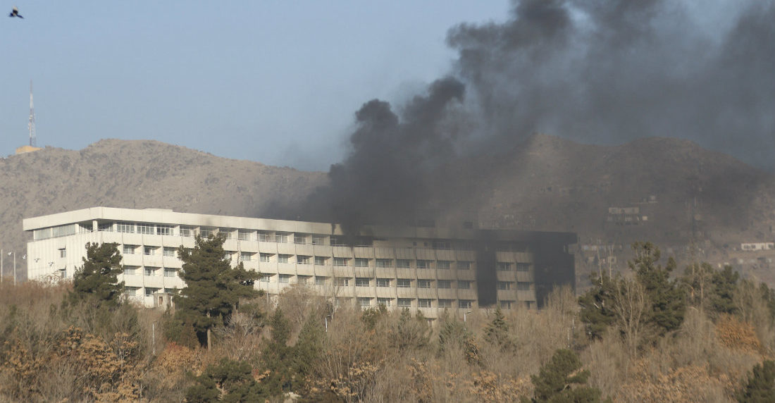 Ataque Hotel intercontinental kabul