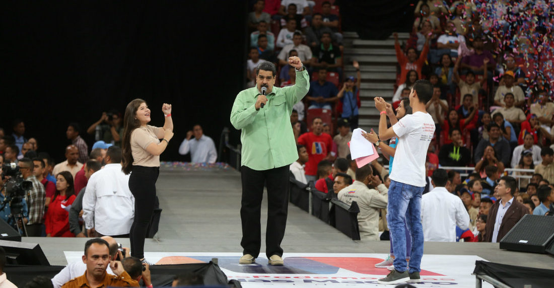 Maduro en Poliedro
