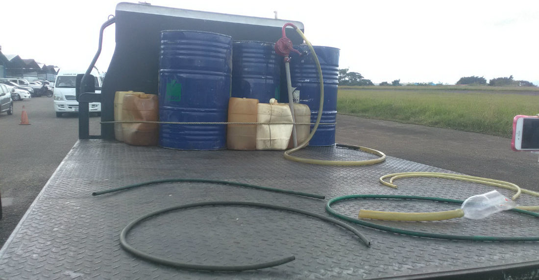 Red de venta ilegal de gasolina