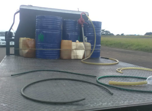 Red de venta ilegal de gasolina