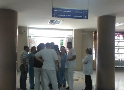 Trabajadores hospital Táchira