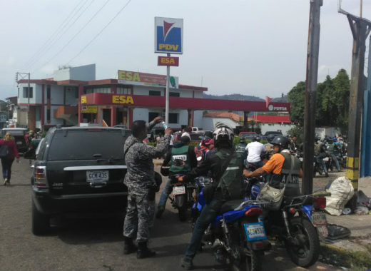Estación de servicio frontera