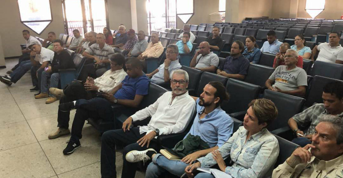 Reunión transportistas Puerto Cabello