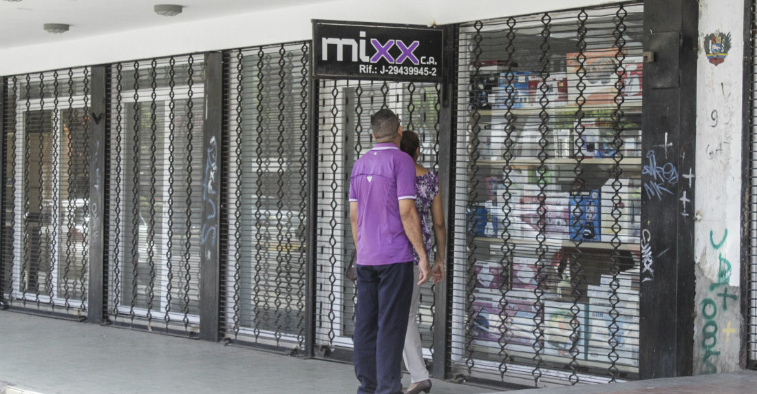 Tiendas cerradas Margarita
