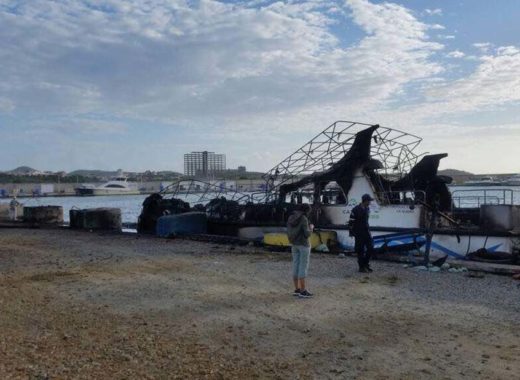 Incendio marina Venetur