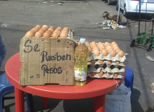 En Táchira se reciben pesos