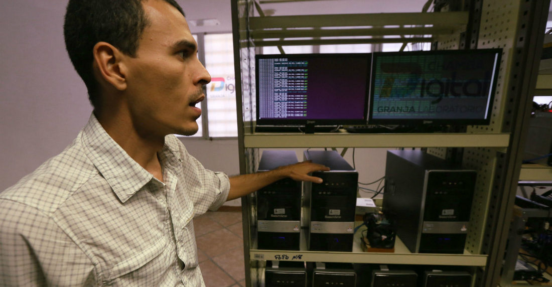 Granja de criptomonedas